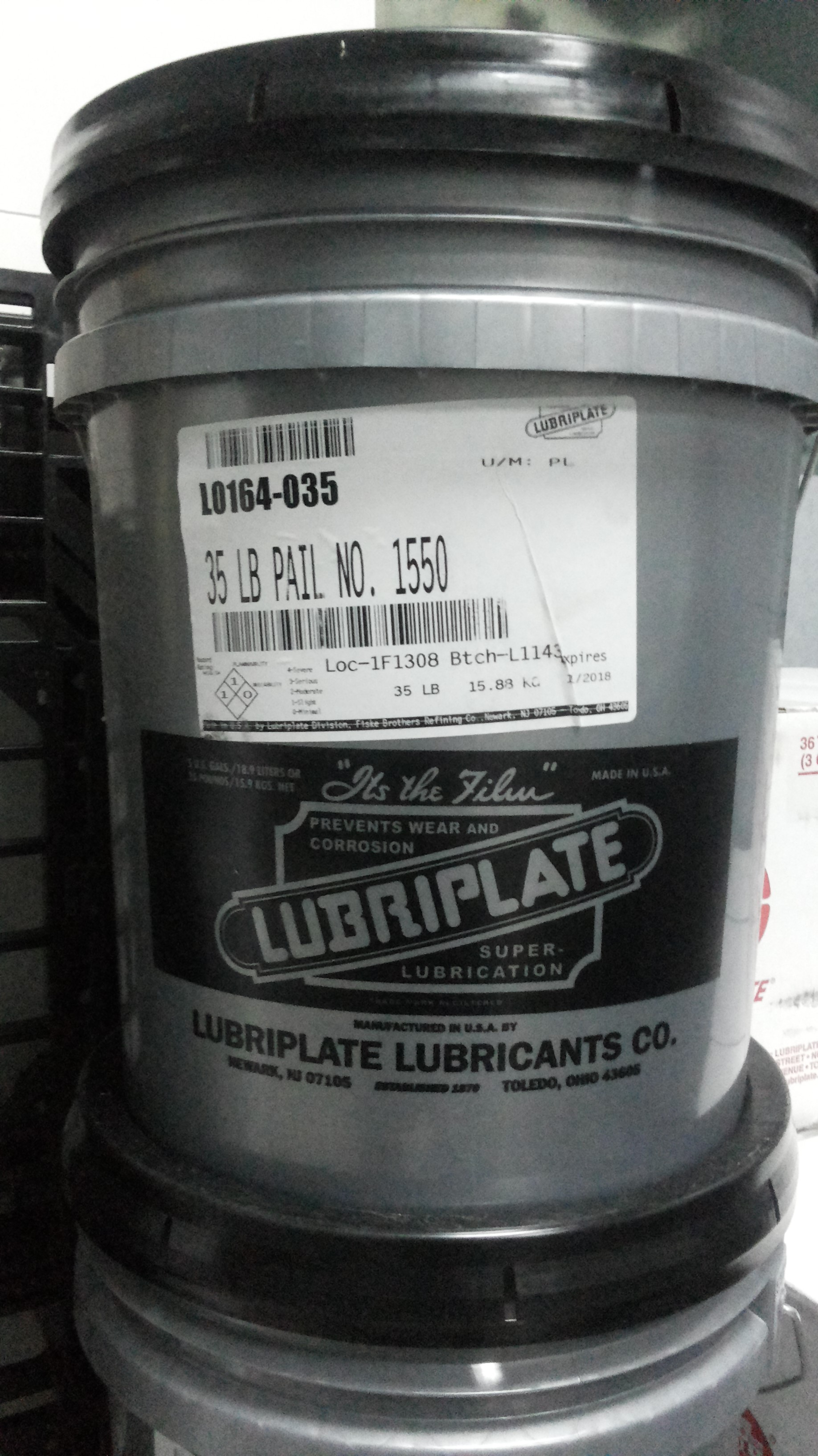 威氏 Lubriplate No 1500​複合锂基潤滑脂